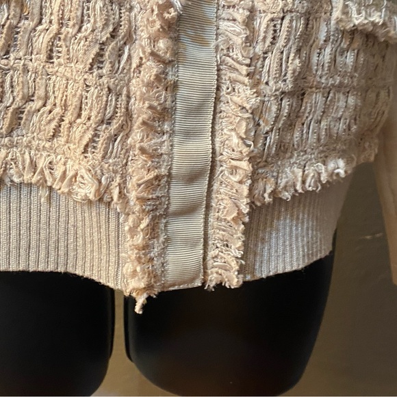 Elie Tahari collarless tweed jacket - Picture 12 of 15